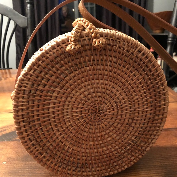 Straw Studios Rattan Purse - Picture 3 of 4